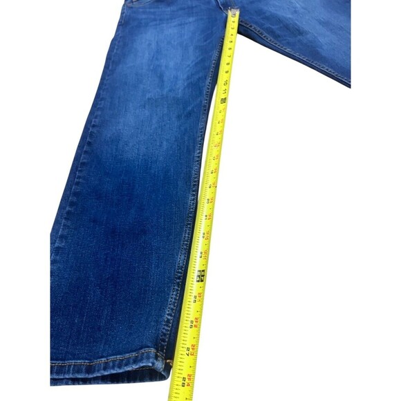 Levi’s 502 Skinny Fit Jeans – Men’s 38W x 30L Blue Dark Wash Denim - Picture 3 of 7